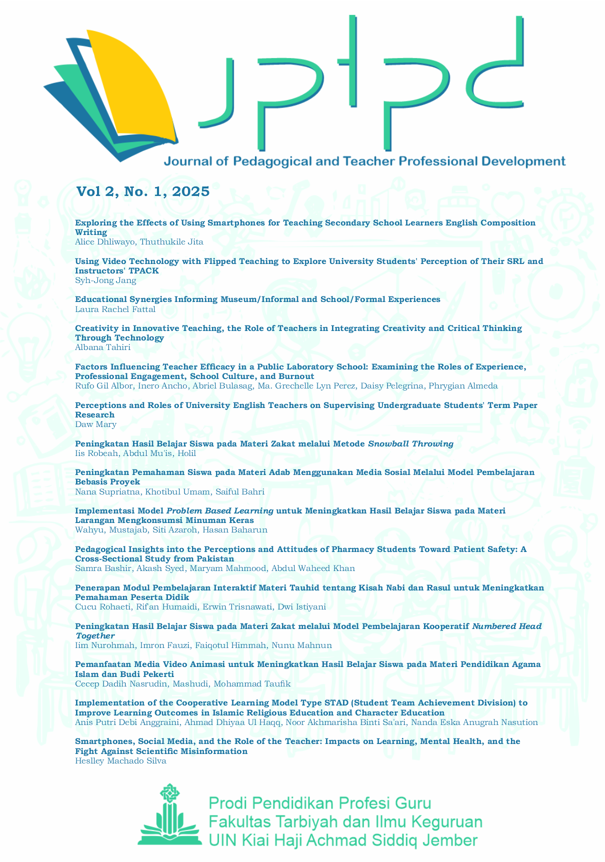JPTPD, Vol. 2 No. 1 (2025)